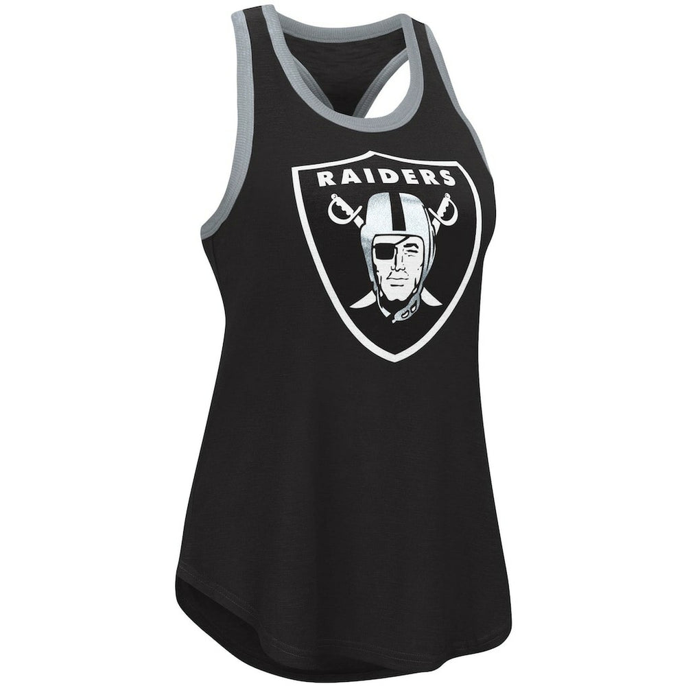 Las Vegas Raiders G-III 4Her by Carl Banks Women's Tater Tank Top - Black on sale