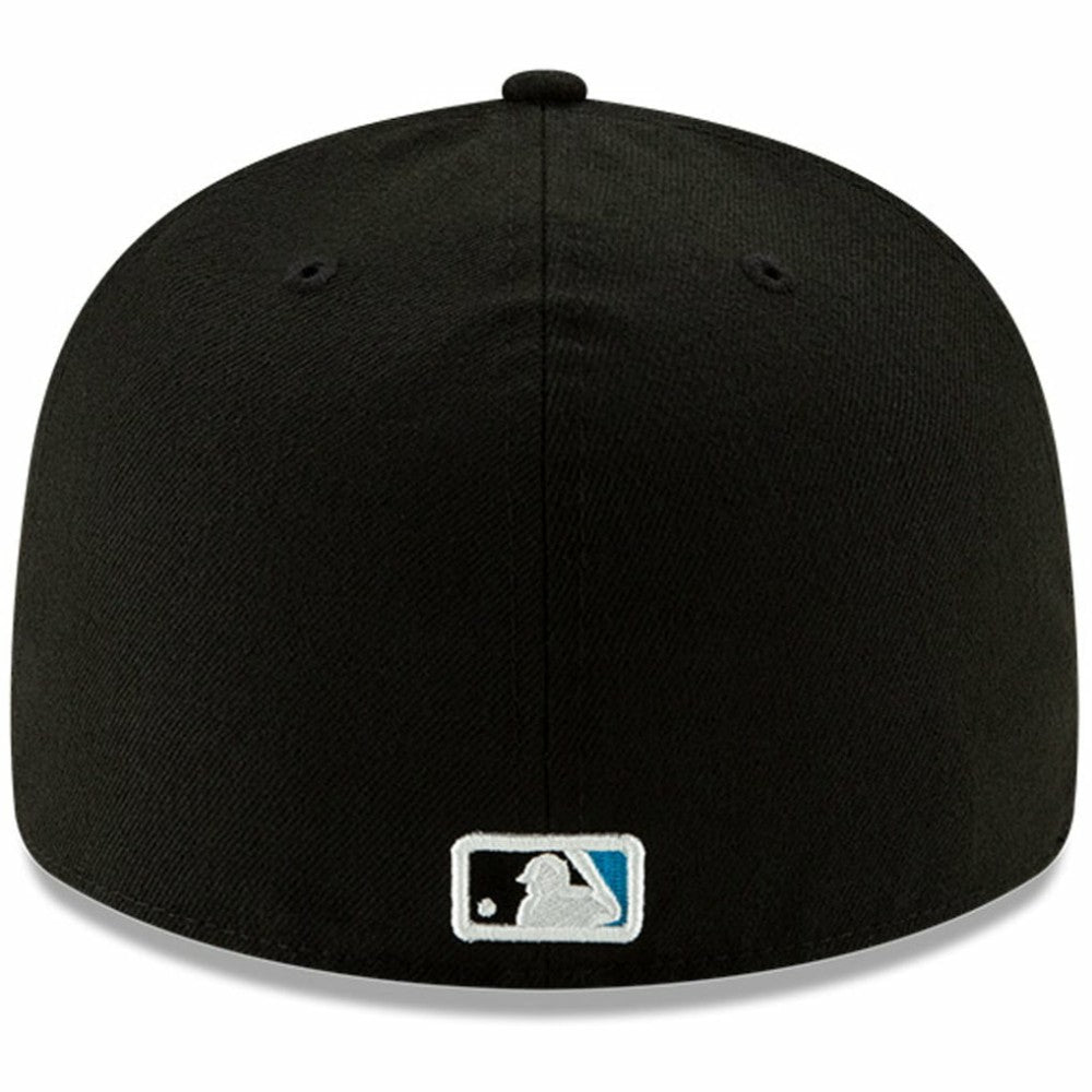 Miami Marlins Authentic Collection On-Field Low Profile 59FIFTY Fitted Hat Black
