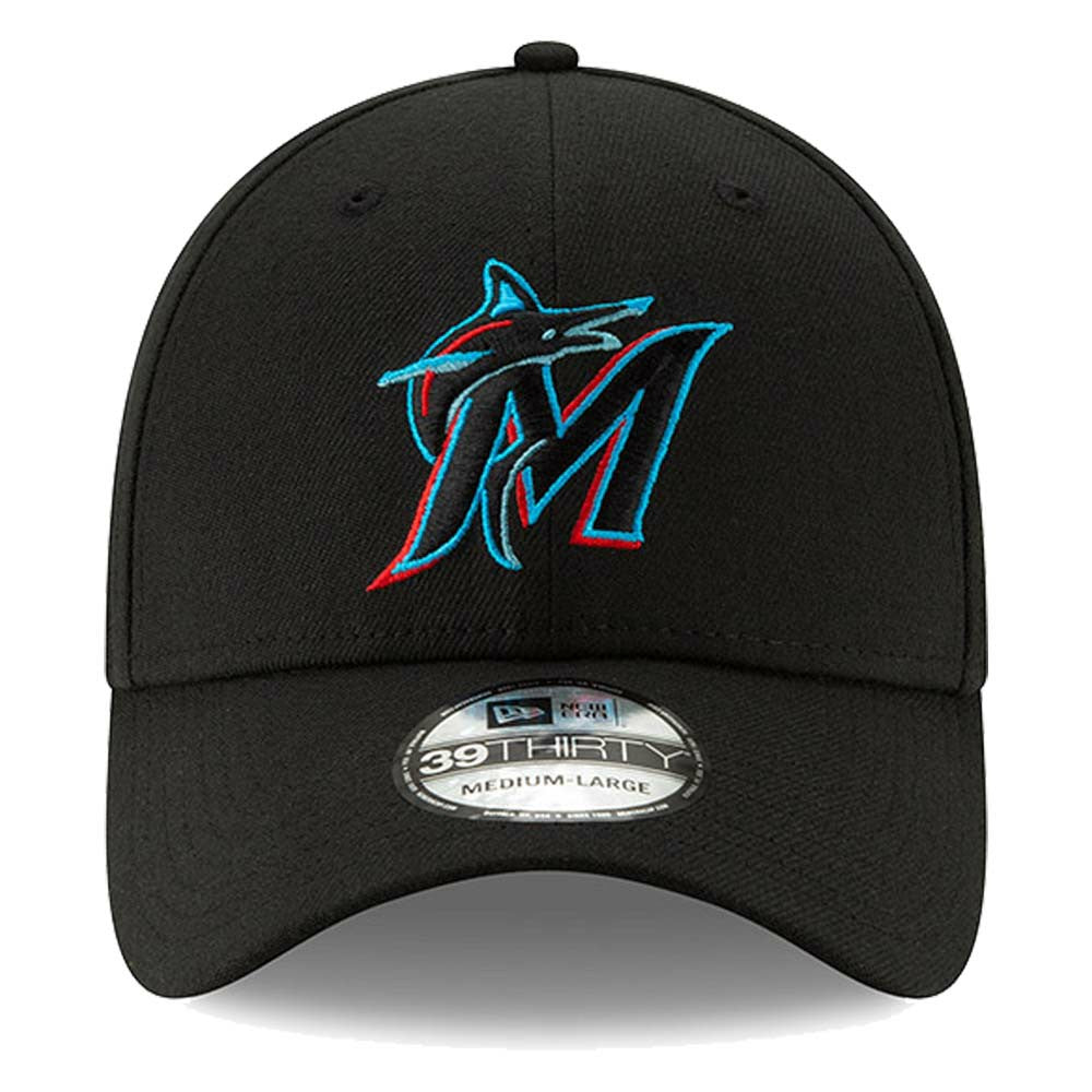 Miami Marlins 2019 Team Classic 39THIRTY Flex Hat Black
