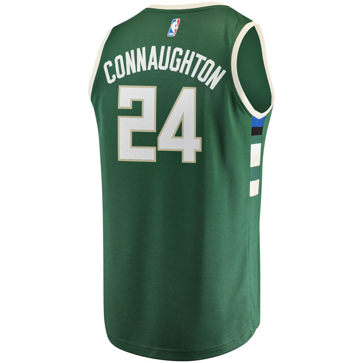 Pat Connaughton Milwaukee Bucks Fast Break Replica Jersey - Icon Edition - Hunter Green for sale