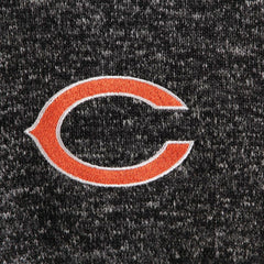 Chicago Bears Antigua Fortune Quarter-Zip Pullover Jacket - Heather Black discount