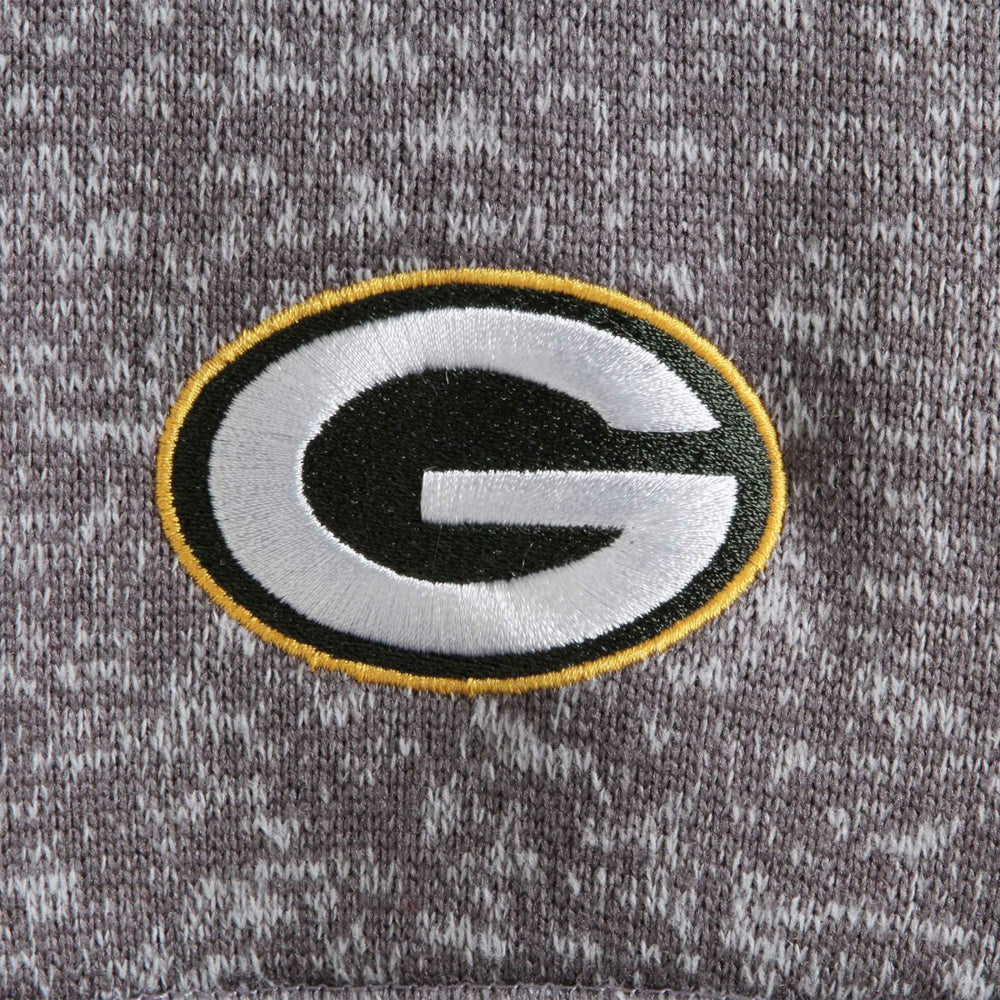 Green Bay Packers Antigua Fortune Quarter-Zip Pullover Jacket - Charcoal sale