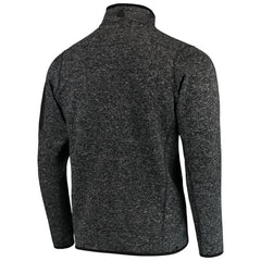 Green Bay Packers Antigua Fortune Quarter-Zip Pullover Jacket - Heather Black for sale