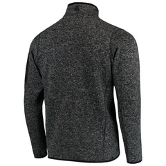 Minnesota Vikings Antigua Fortune Quarter-Zip Pullover Jacket - Heather Black discount