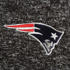 New England Patriots Antigua Fortune Quarter-Zip Pullover Jacket - Heather Black cheap