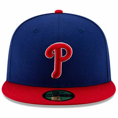 Philadelphia Phillies Alternate Authentic Collection On-Field 59FIFTY Fitted Hat Royal/Red