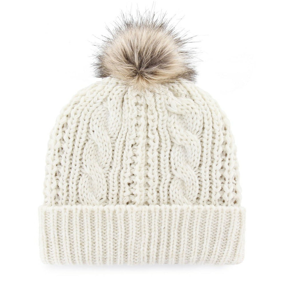 San Francisco 49ers '47 Women's Meeko Cuffed Knit Hat With Pom - White outlet