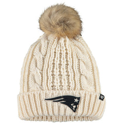New England Patriots '47 Women's Meeko Cuffed Knit Hat - Cream cheap