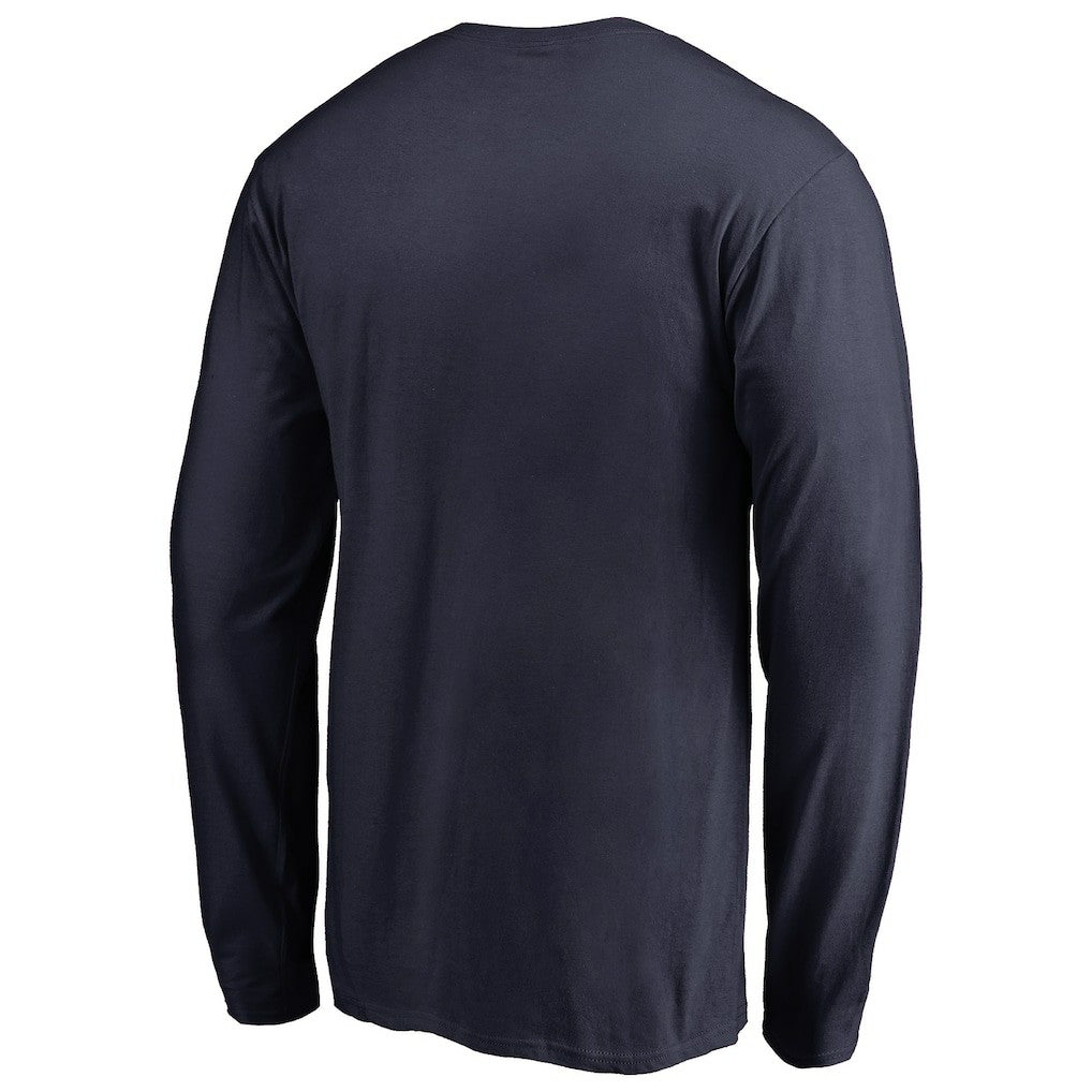 Los Angeles Chargers Vintage Shield Logo Long Sleeve T-Shirt - Navy sale
