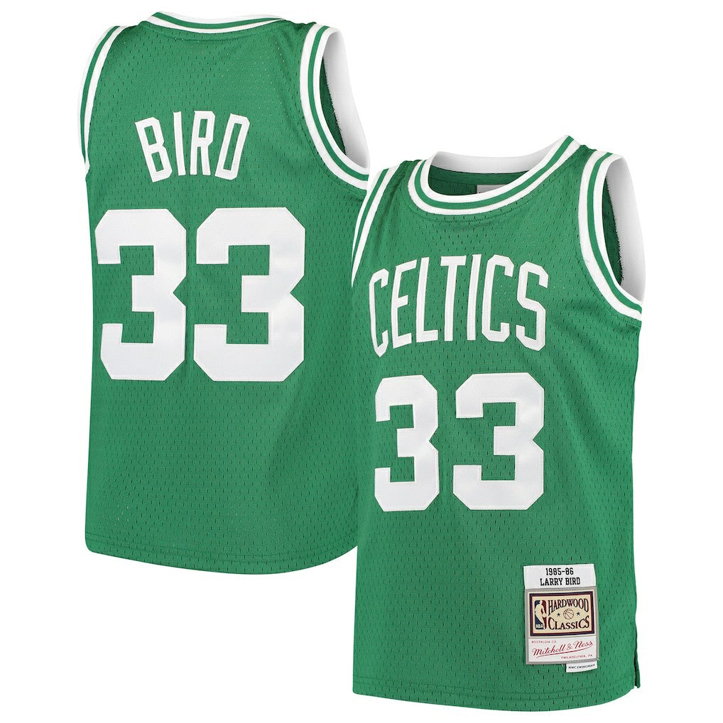 Larry Bird Boston Celtics Youth Hardwood Classics Swingman Throwback Jersey - Kelly Green cheap