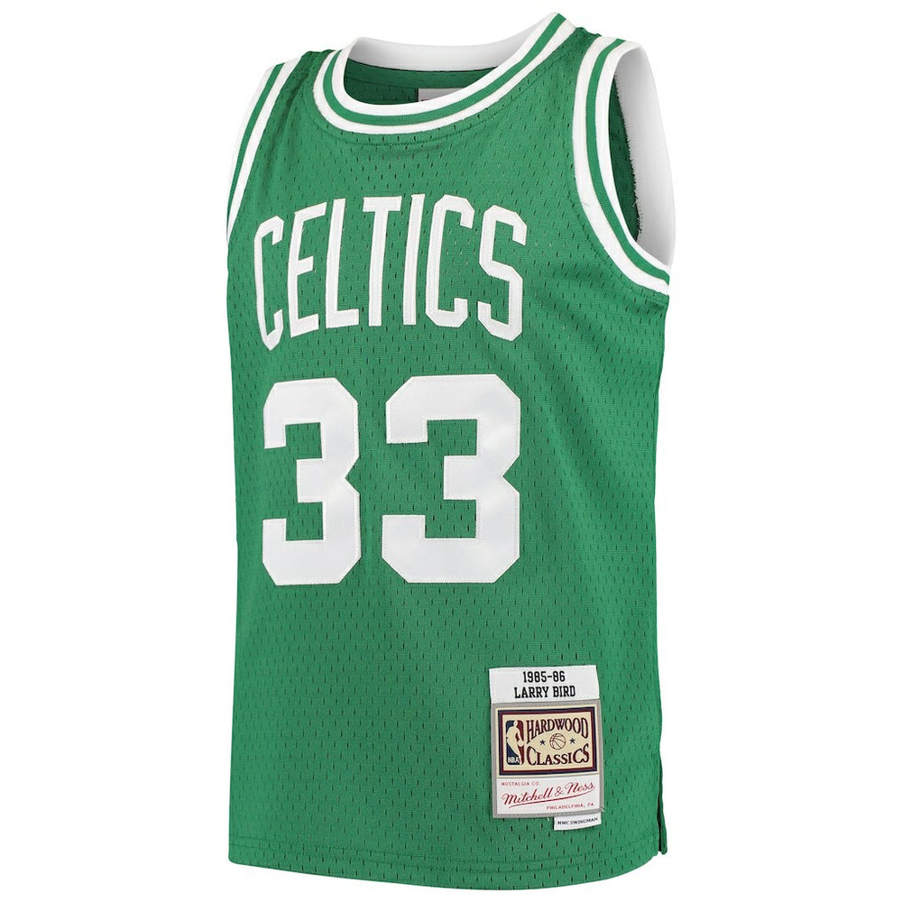 Larry Bird Boston Celtics Youth Hardwood Classics Swingman Throwback Jersey - Kelly Green cheap