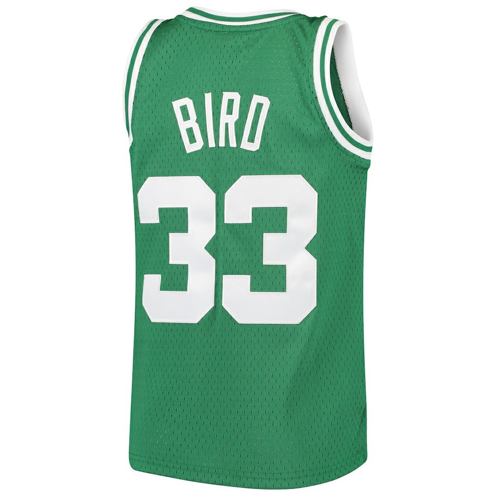 Larry Bird Boston Celtics Youth Hardwood Classics Swingman Throwback Jersey - Kelly Green cheap