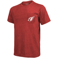Arizona Cardinals Majestic Threads Tri-Blend Pocket T-Shirt - Cardinal cheap