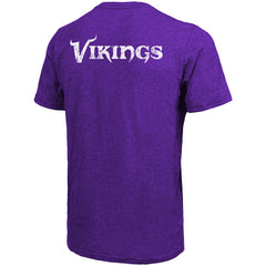 Minnesota Vikings Majestic Threads Tri-Blend Pocket T-Shirt - Heathered Purple sale
