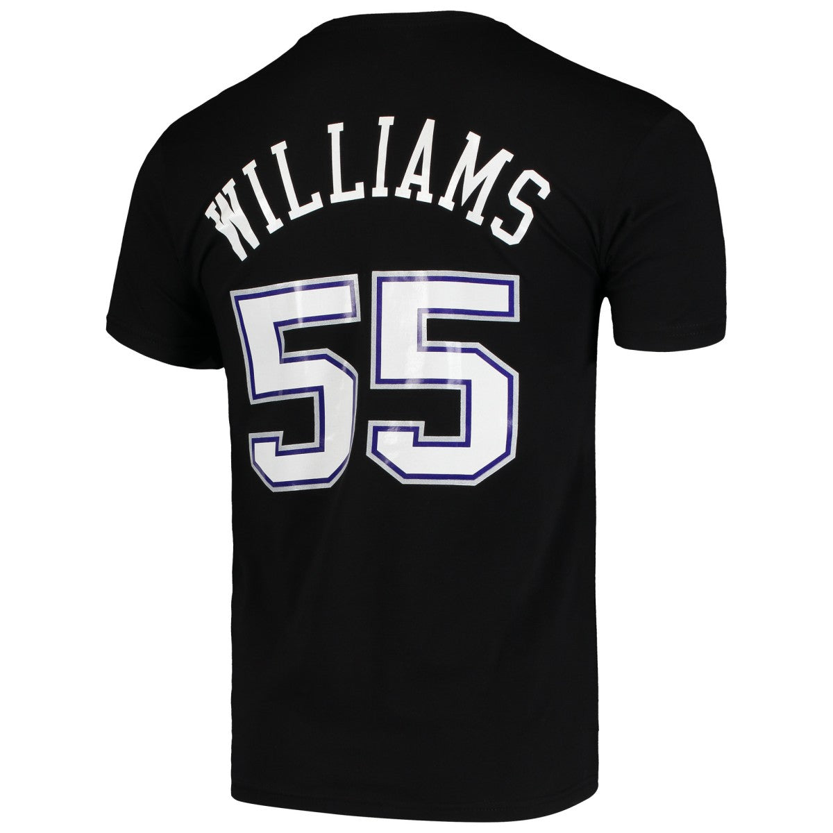 Jason Williams Sacramento Kings Hardwood Classics Team Name & Number T-Shirt - Black cheap