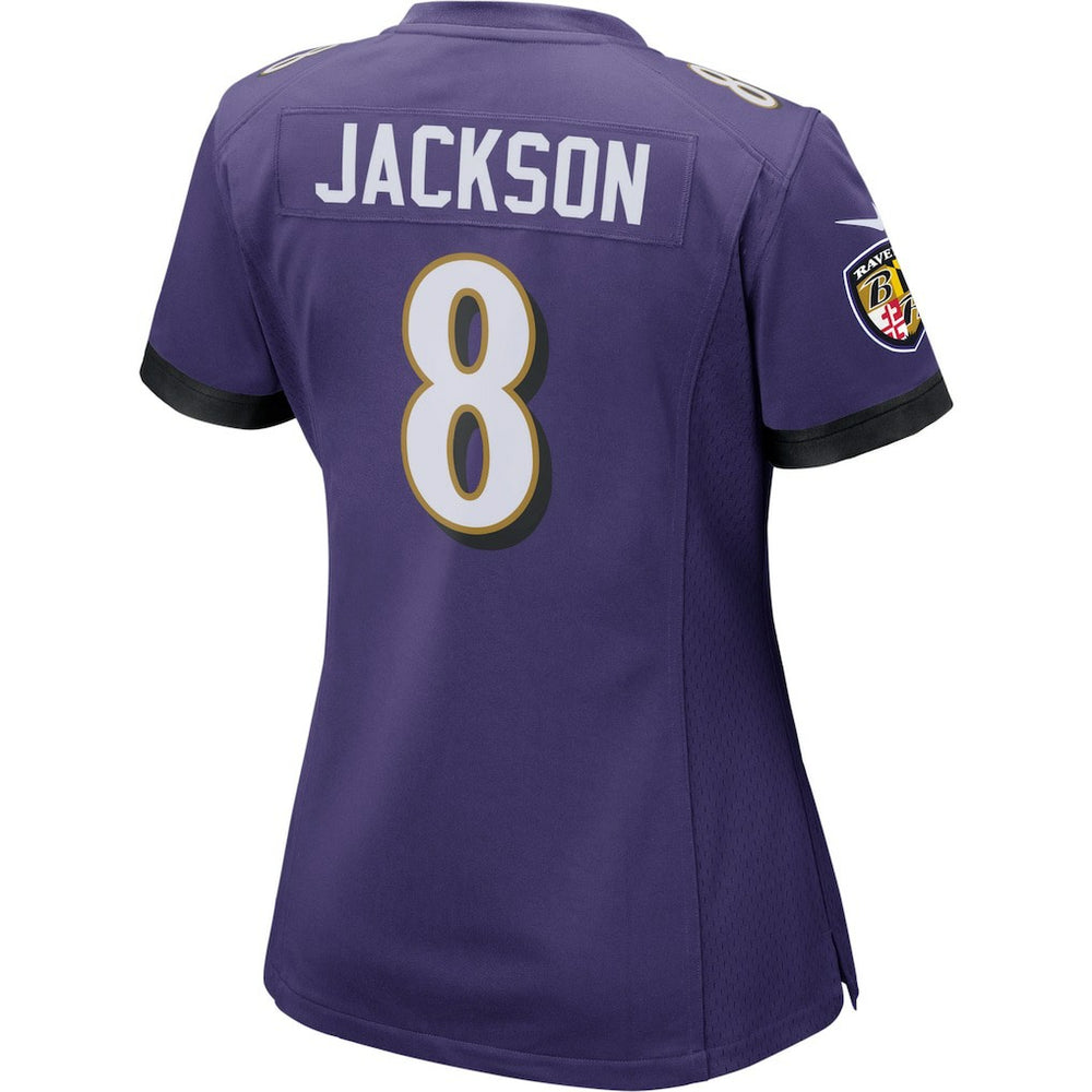 Lamar Jackson Baltimore Ravens Women's Game Player Jersey - Purple on sale