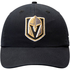 Vegas Golden Knights Fanatics Primary Logo Fundamental Core Adjustable Hat - Black Hats