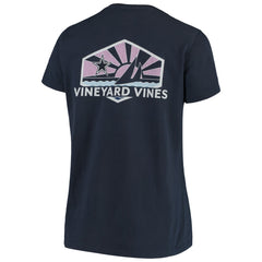 Dallas Cowboys Vineyard Vines Women's Sunset Sail T-Shirt - Navy discount