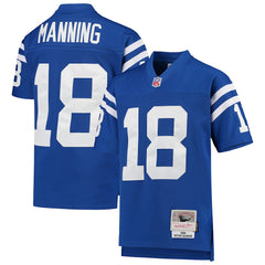 Peyton Manning Indianapolis Colts Youth 1998 Legacy Retired Player Jersey - Royal discount