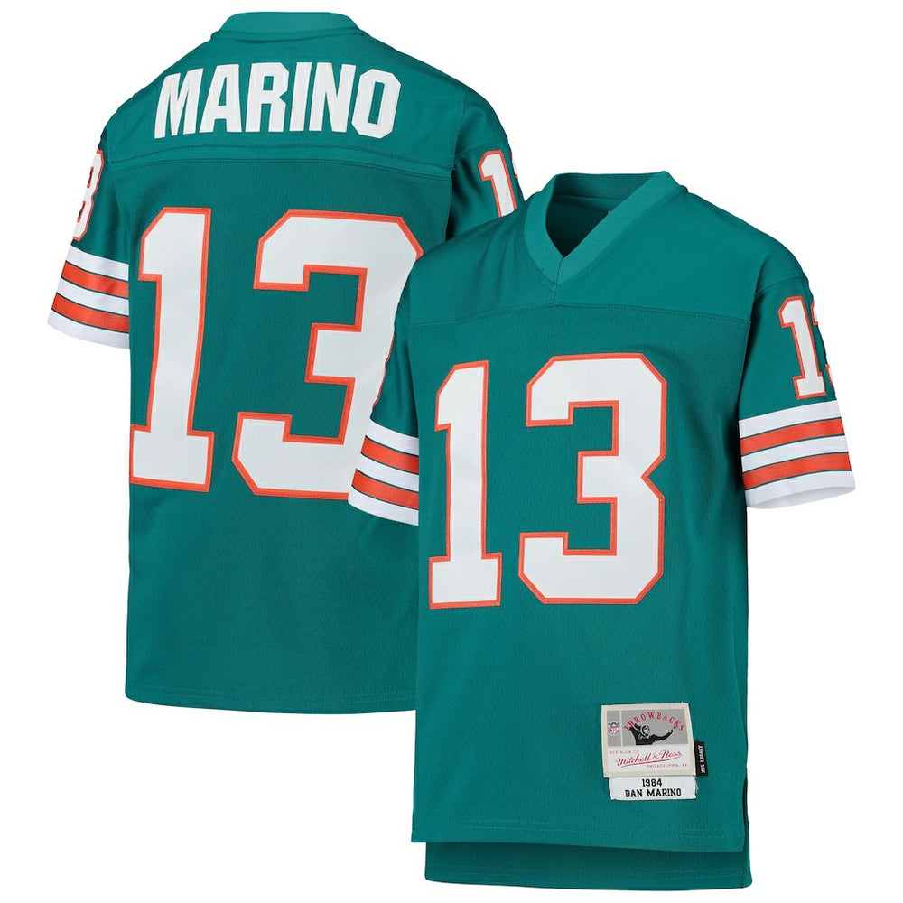 Dan Marino Miami Dolphins Youth 1984 Legacy Retired Player Jersey - Aqua cheap