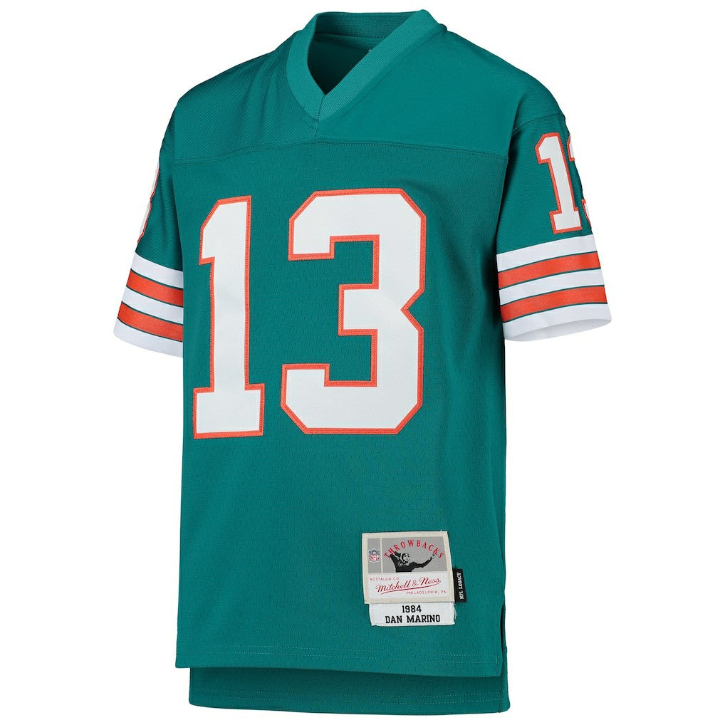 Dan Marino Miami Dolphins Youth 1984 Legacy Retired Player Jersey - Aqua cheap