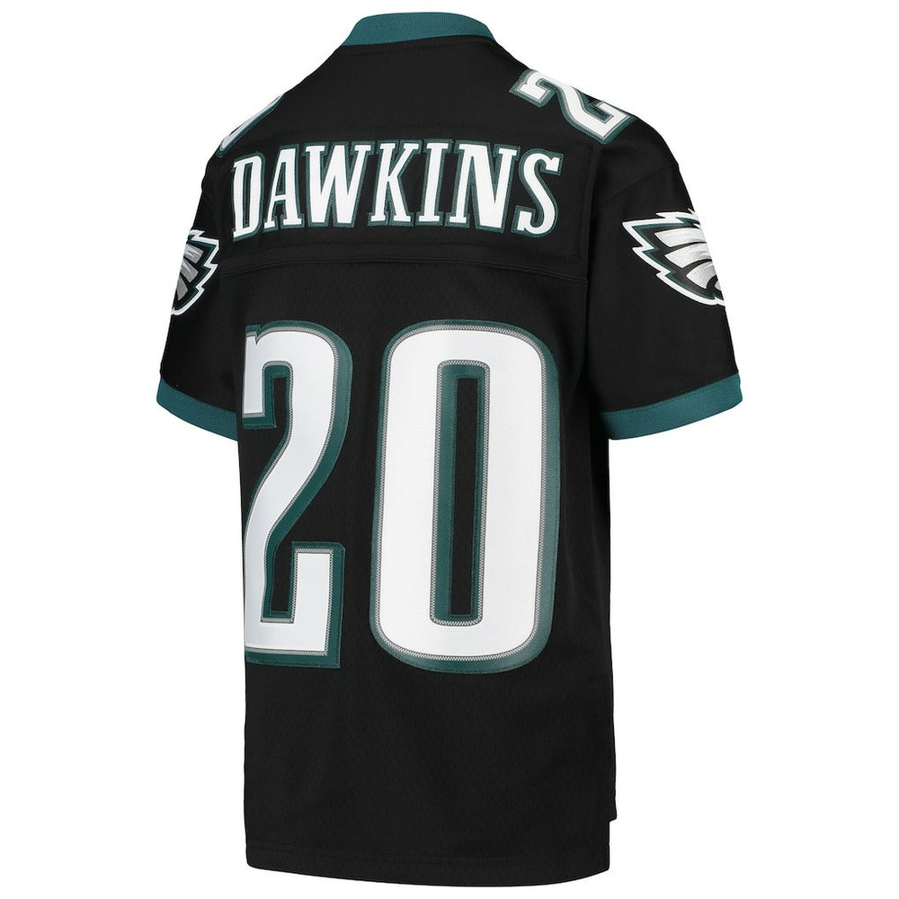 Brian Dawkins Philadelphia Eagles Youth 2004 Legacy Retired Player Jersey - Black outlet