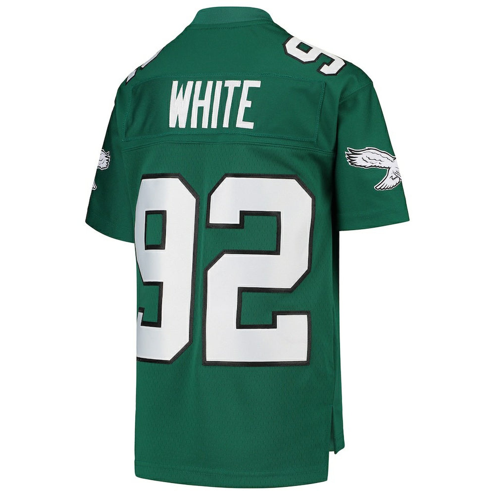 Reggie White Philadelphia Eagles Youth 1990 Legacy Retired Player Jersey - Green cheap