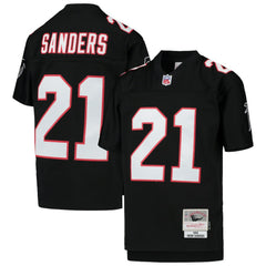 Deion Sanders Atlanta Falcons Youth 1992 Legacy Retired Player Jersey - Black outlet
