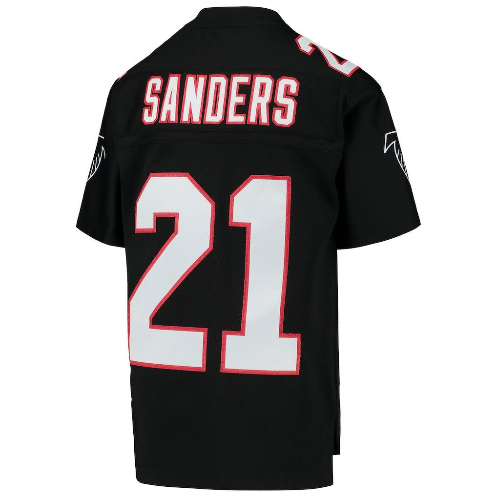 Deion Sanders Atlanta Falcons Youth 1992 Legacy Retired Player Jersey - Black outlet