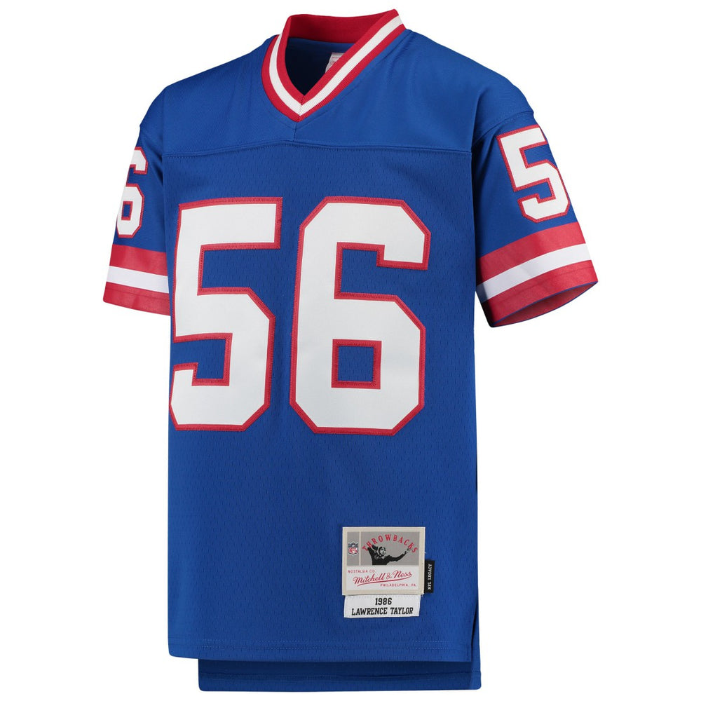 Lawrence Taylor New York Giants Youth 1986 Legacy Retired Player Jersey - Royal on sale