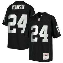 Charles Woodson Las Vegas Raiders Youth 1998 Legacy Retired Player Jersey - Black discount