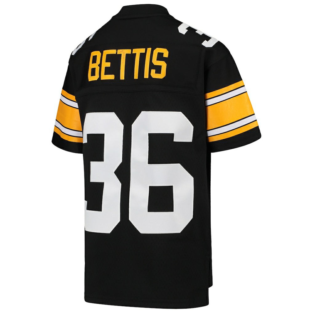 Jerome Bettis Pittsburgh Steelers Youth 1996 Legacy Retired Player Jersey - Black for sale