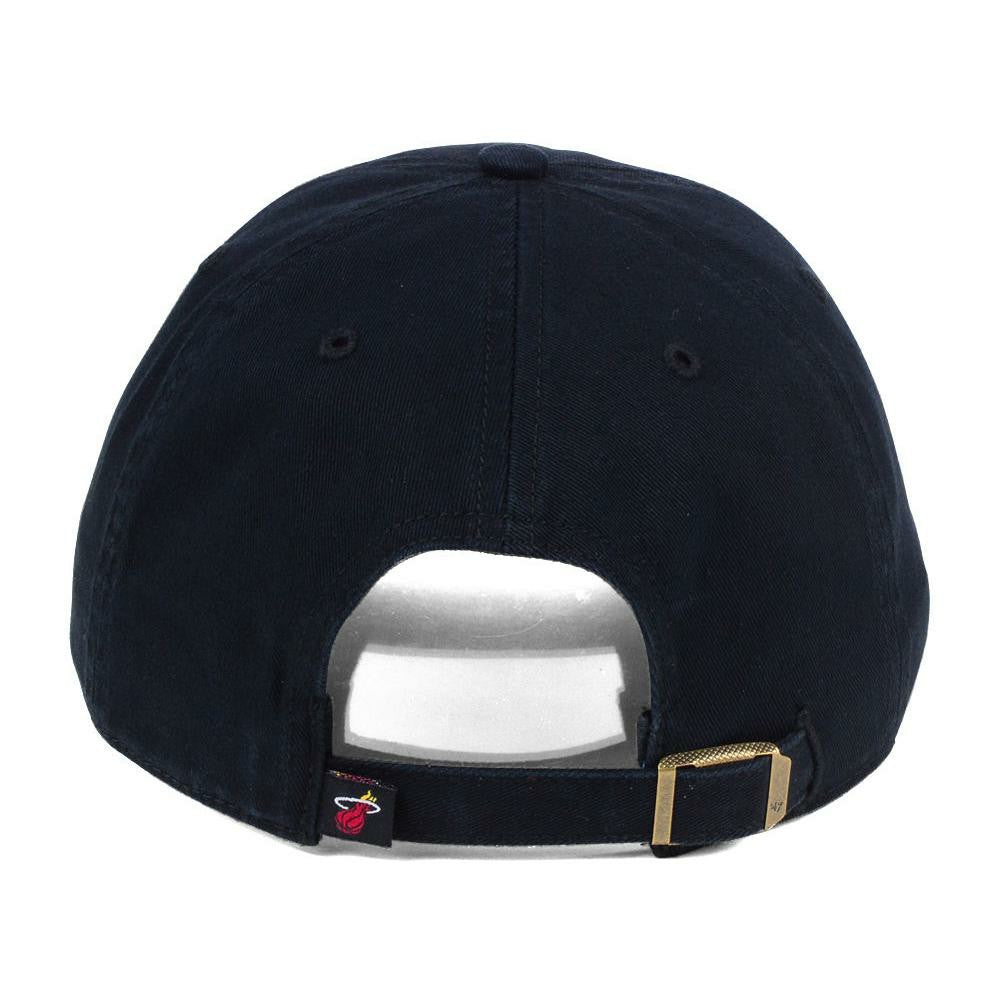 Miami Heat '47 Core Logo Clean Up Adjustable Hat - Black cheap