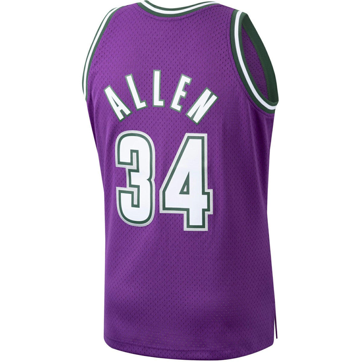 Ray Allen Milwaukee Bucks 2000/01 Hardwood Classics Swingman Jersey - Purple sale