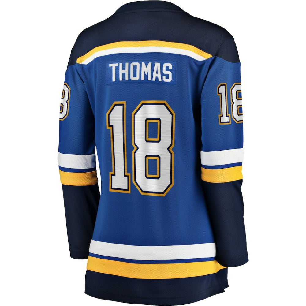 Robert Thomas St. Louis Blues Fanatics Women's Home Breakaway Player Jersey - Blue Jerseys