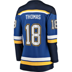 Robert Thomas St. Louis Blues Fanatics Women's Home Breakaway Player Jersey - Blue Jerseys