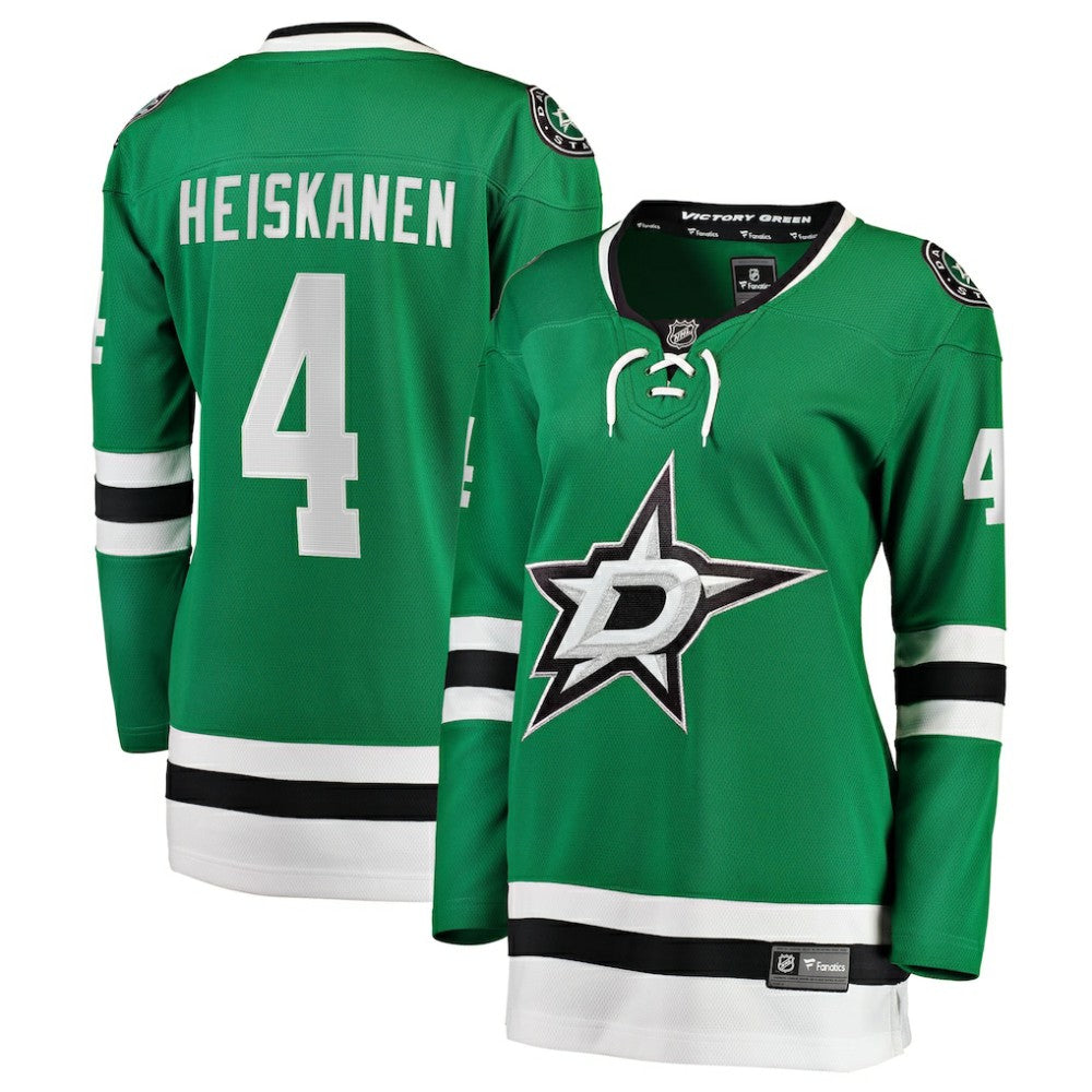 Miro Heiskanen Dallas Stars Fanatics Women's Home Breakaway Player Jersey - Kelly Green Jerseys