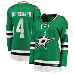 Miro Heiskanen Dallas Stars Fanatics Women's Home Breakaway Player Jersey - Kelly Green Jerseys