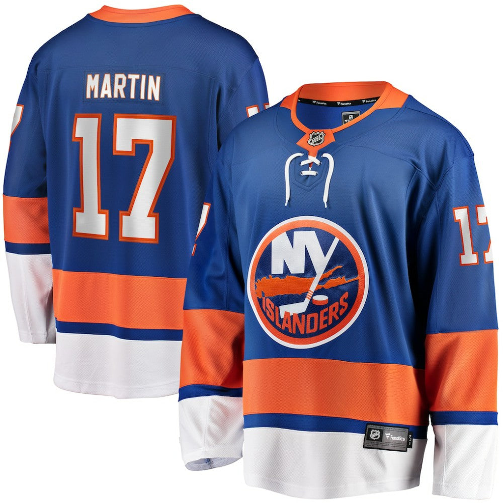 Matt Martin New York Islanders Fanatics Home Breakaway Player Jersey - Royal Jerseys