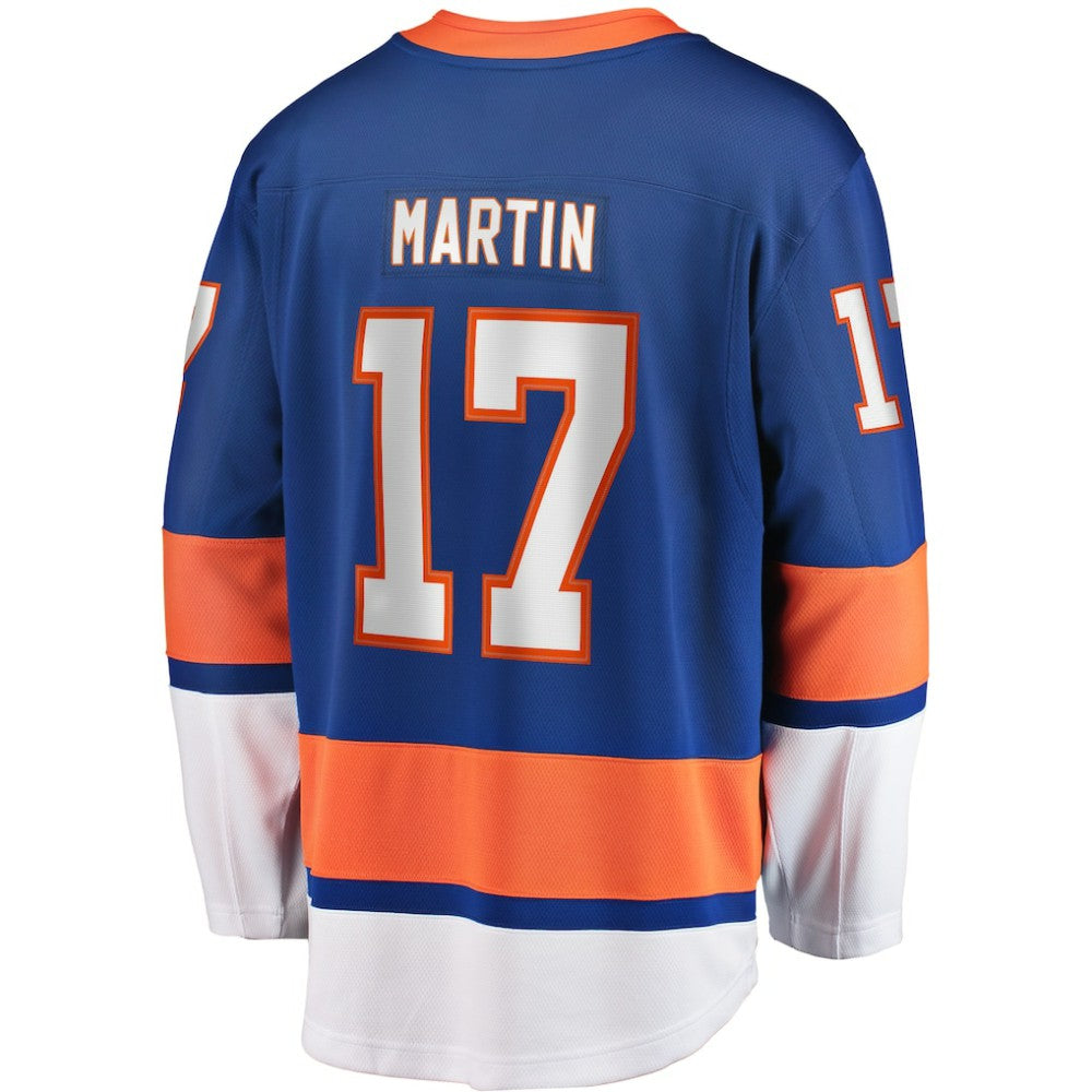 Matt Martin New York Islanders Fanatics Home Breakaway Player Jersey - Royal Jerseys