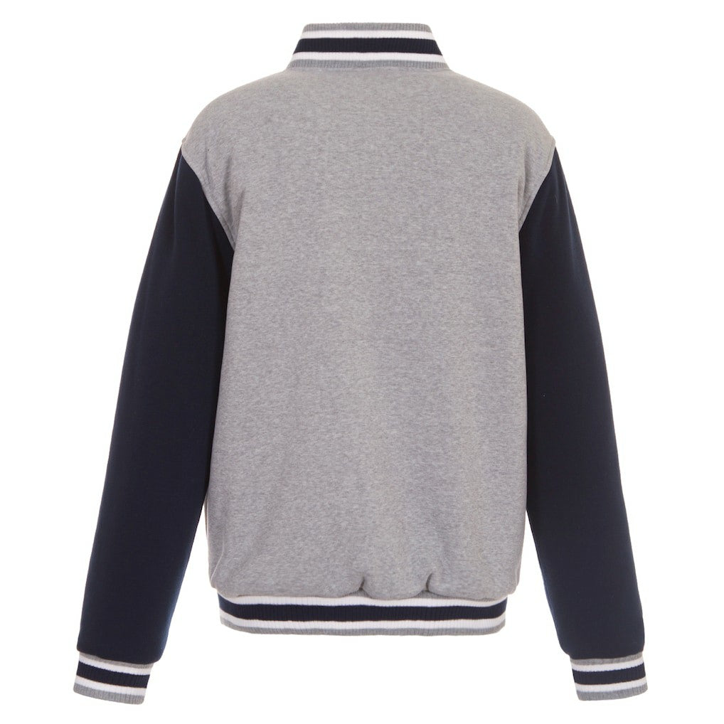Dallas Cowboys JH Design Reversible Two Tone Fleece Jacket - Gray/Navy online