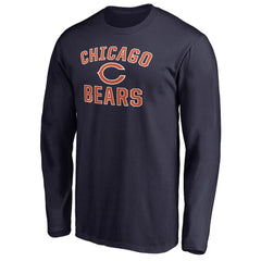 Chicago Bears Victory Arch Long Sleeve T-Shirt - Navy cheap