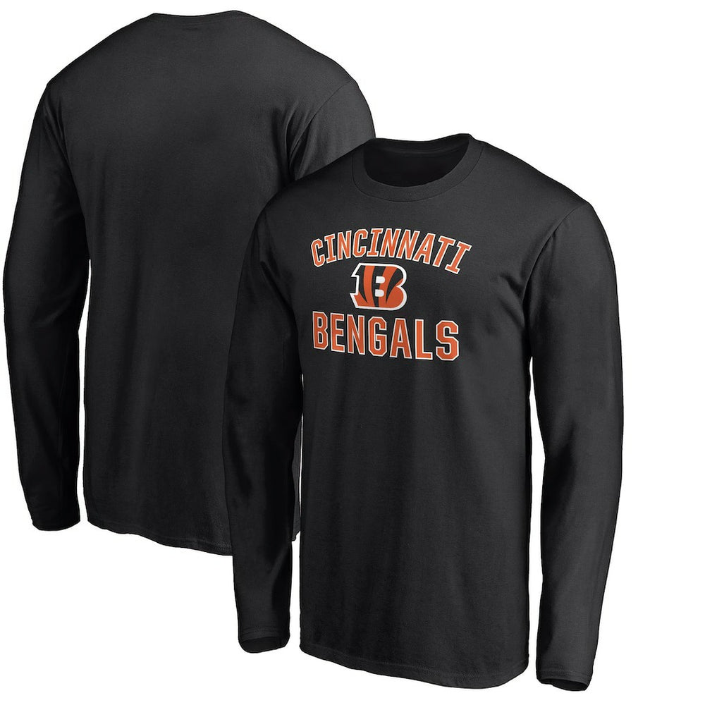 Cincinnati Bengals Victory Arch Long Sleeve T-Shirt - Black discount