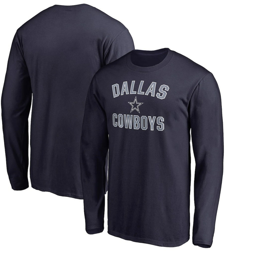 Dallas Cowboys Victory Arch Long Sleeve T-Shirt - Navy online