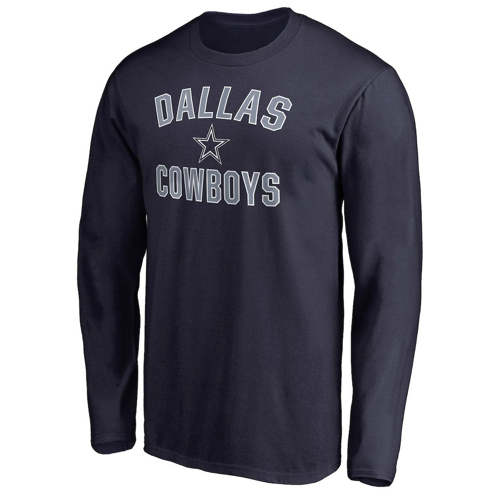 Dallas Cowboys Victory Arch Long Sleeve T-Shirt - Navy online