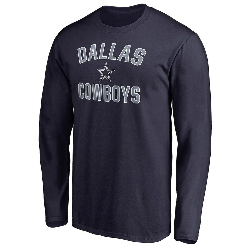 Dallas Cowboys Victory Arch Long Sleeve T-Shirt - Navy online
