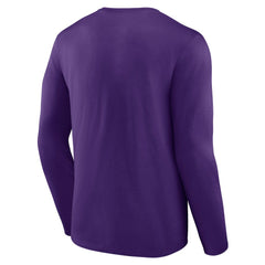 Minnesota Vikings Victory Arch Long Sleeve T-Shirt - Purple on sale