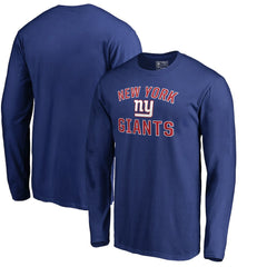 New York Giants Victory Arch Long Sleeve T-Shirt - Royal on sale