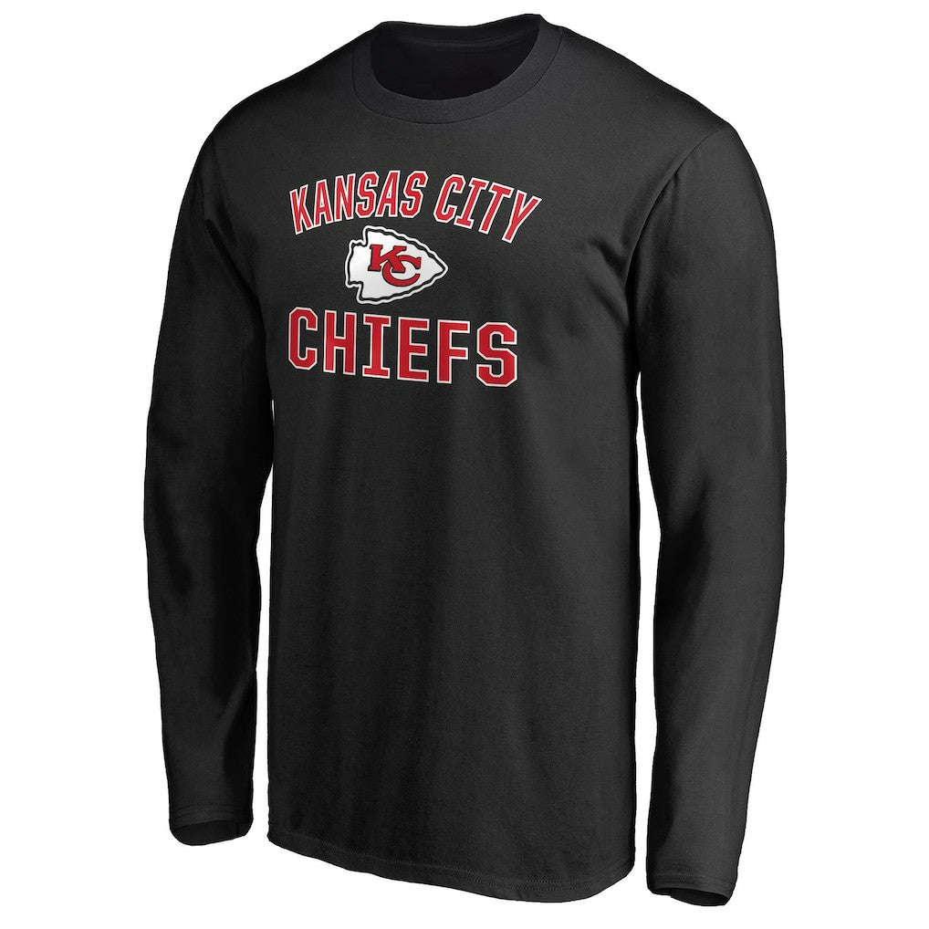 Kansas City Chiefs Victory Arch Long Sleeve T-Shirt - Black for sale