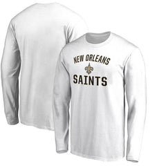 New Orleans Saints Victory Arch Long Sleeve T-Shirt - White online